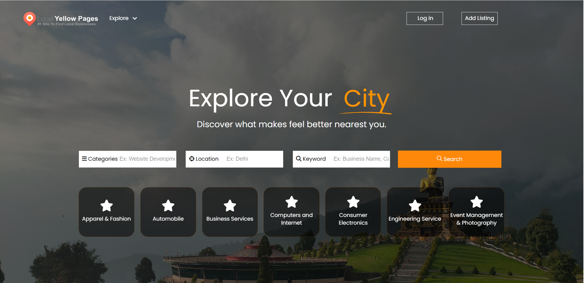 A PHP-based directory platform for local business listings, inspired by JustDial’s functionality.